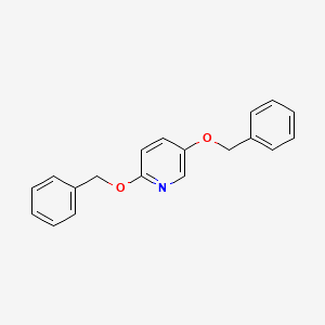 molecular formula C19H17NO2 B14778512 2,5-Bis(benzyloxy)pyridine 