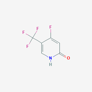 4-Fluoro-2-hydroxy-5-(trifluoromethyl)pyridine
