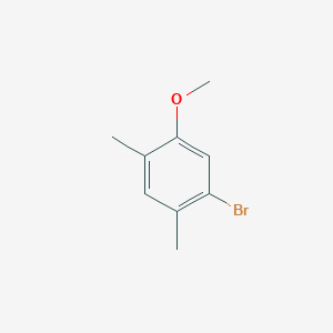 molecular formula C9H11BrO B14778780 1-Bromo-5-methoxy-2,4-dimethylbenzene 