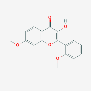 molecular formula C17H14O5 B14779007 7,2'-Dimethoxy-3-hydroxyflavone 