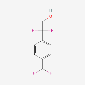 B1477915 2-(4-(Difluoromethyl)phenyl)-2,2-difluoroethanol CAS No. 1886990-13-1