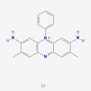 molecular formula C20H19N4.Cl<br>C20H19ClN4 B147792 Phenosafranine CAS No. 477-73-6