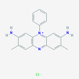 molecular formula C20H19ClN4 B147792 Basic red 2 CAS No. 477-73-6