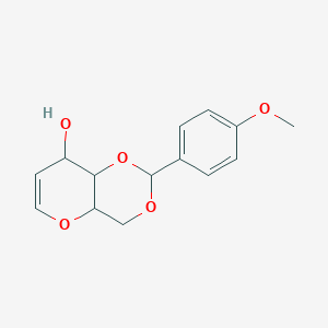 molecular formula C14H16O5 B14779263 4,6-O-p-Methoxylbenzylidene-D-glucal 