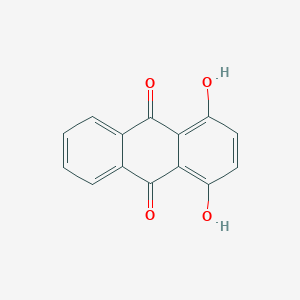 molecular formula C14H8O4 B147793 Quinizarin CAS No. 81-64-1