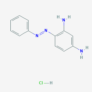 molecular formula C12H13ClN4 B147795 Chrysoidine CAS No. 532-82-1