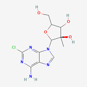 molecular formula C11H14ClN5O4 B14779580 2-Chloro-2'-C-Methyladenosine 