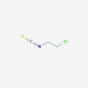 molecular formula C3H4ClNS B147796 2-Chloroethyl isothiocyanate CAS No. 6099-88-3