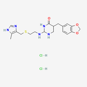molecular formula C19H27Cl2N5O3S B14779709 Oxmetidine (hydrochloride) 