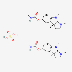molecular formula C30H44N6O8S B14779795 Physostigmine (hemisulfate) 