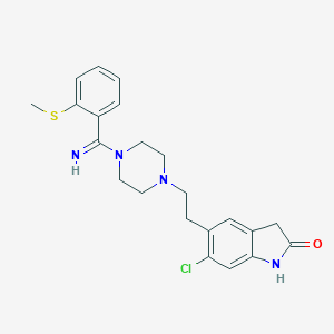 molecular formula C22H25ClN4OS B147803 S-Methyldihydroziprasidone CAS No. 194280-91-6