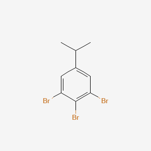 molecular formula C9H9Br3 B14780704 1,2,3-Tribromo-5-isopropylbenzene 