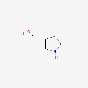 molecular formula C6H11NO B14781091 rel-(1R,5R,6R)-2-azabicyclo[3.2.0]heptan-6-ol 