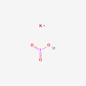 molecular formula IKO3 B147811 Potassium iodate CAS No. 7758-05-6