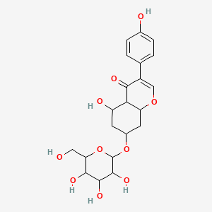 molecular formula C21H26O10 B14781228 Genistine;Genistoside;Genistein 7-O-beta-D-glucopyranoside 