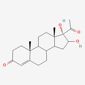 molecular formula C21H30O4 B14781387 Alfasone; Alphasone 