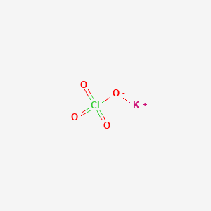 molecular formula KClO4<br>ClKO4 B147816 高氯酸钾 CAS No. 7778-74-7