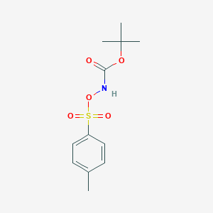 molecular formula C12H17NO5S B147817 Tert-butyl tosyloxycarbamate CAS No. 105838-14-0