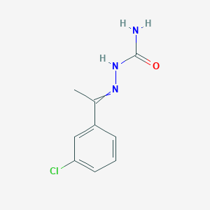 molecular formula C9H10ClN3O B14782463 3''-Chloroacetophenone semicarbazone 