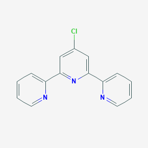 molecular formula C15H10ClN3 B147826 4'-Chloro-2,2':6',2''-terpyridine CAS No. 128143-89-5