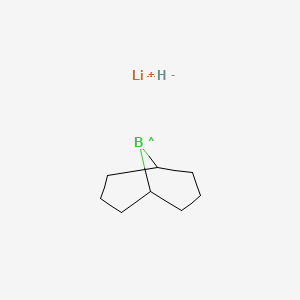 molecular formula C8H15BLi B14782625 Lithium 9-borabicyclo[3.3.1]nonane hydride 