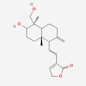 molecular formula C20H28O4 B14783078 14-dehydro Andrographolide;AP10 