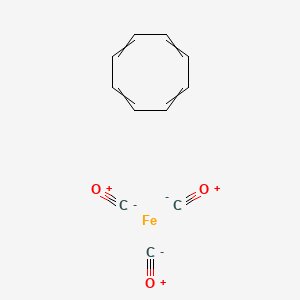 molecular formula C11H8FeO3 B14783213 (Cyclooctatetraene)iron tricarbonyl 