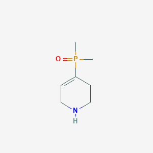 molecular formula C7H14NOP B14783219 4-Dimethylphosphoryl-1,2,3,6-tetrahydropyridine 