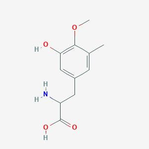 molecular formula C11H15NO4 B14783373 Saframycin precursor 