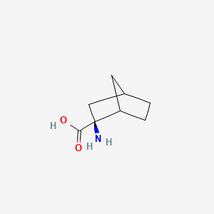 molecular formula C8H13NO2 B14783661 Endo-2-aminonorbornane-2-carboxylic acid 
