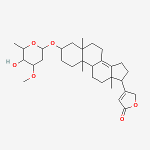 molecular formula C31H46O6 B14783677 Adynerigenin 3-O--D-diginoside 