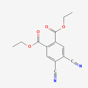 molecular formula C14H12N2O4 B14783868 Diethyl-4,5-dicyanophthalate CAS No. 1030871-34-1