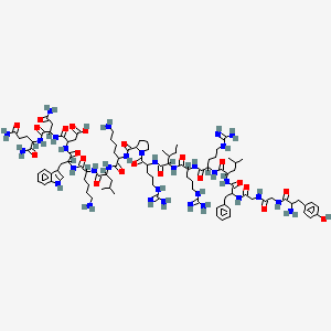 molecular formula C99H156N32O22 B14784003 Yggflrrirp klkwdnq 