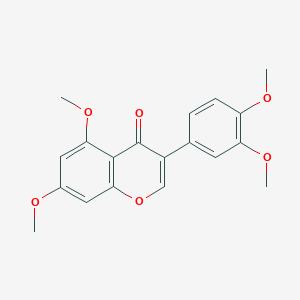 molecular formula C19H18O6 B14784736 5,7,3',4'-Tetramethoxyisoflavone 