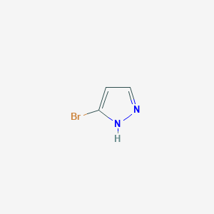 molecular formula C3H3BrN2 B147848 3-bromo-1H-pyrazole CAS No. 14521-80-3