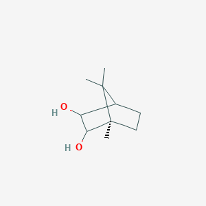 molecular formula C10H18O2 B14784880 (1R)-1,7,7-trimethylbicyclo[2.2.1]heptane-2,3-diol 