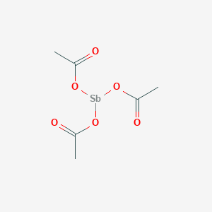 molecular formula C6H9O6Sb B147852 Antimony triacetate CAS No. 6923-52-0