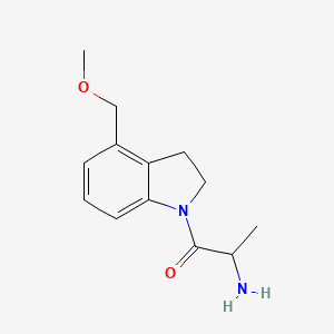 2-Amino-1-(4-(methoxymethyl)indolin-1-yl)propan-1-one