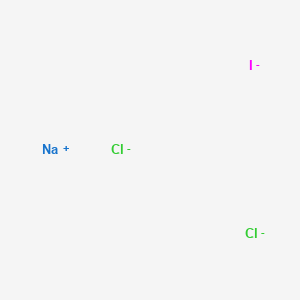 molecular formula Cl2INa-2 B14785462 Sodium Iodide Dichloride 