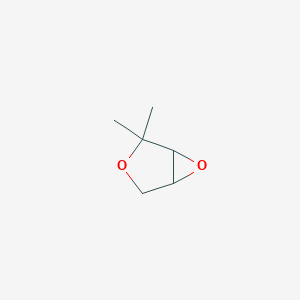 molecular formula C6H10O2 B147855 2,2-Dimethyl-3,6-dioxabicyclo[3.1.0]hexane CAS No. 134706-40-4