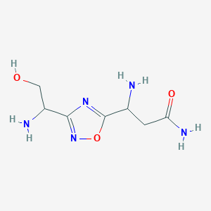 molecular formula C7H13N5O3 B14785583 Oxadiazole-1 