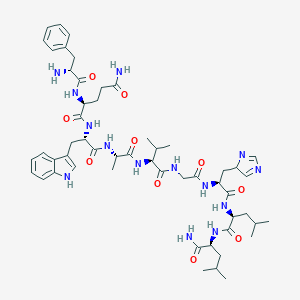 B147859 1-Phe-8-leu-9-leu-litorin-NH2 CAS No. 137734-88-4