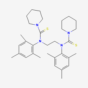 molecular formula C32H46N4S2 B14786038 N,N'-(Ethane-1,2-diyl)bis(N-mesitylpiperidine-1-carbothioamide) 