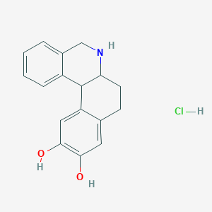 molecular formula C17H18ClNO2 B14786054 Dihydrexidine (hydrochloride) 