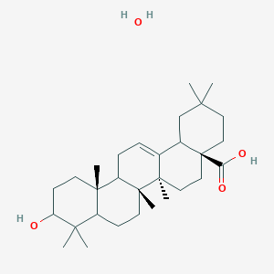 molecular formula C30H50O4 B14786415 Oleanic acid;Caryophyllin 