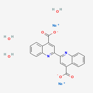 molecular formula C20H16N2Na2O7 B14786478 Disodium bicinchoninate 