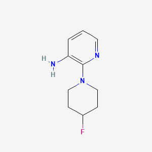 2-(4-Fluoropiperidin-1-yl)pyridin-3-amine