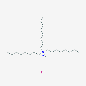 molecular formula C25H54FN B14787490 Trioctylmethylammonium Fluoride 