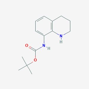 molecular formula C14H20N2O2 B147876 Boc-8-amino-1,2,3,4-tetrahydroquinoline CAS No. 137469-86-4