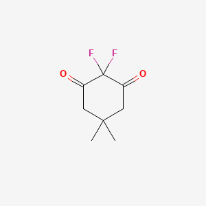 molecular formula C8H10F2O2 B14788026 2,2-Difluoro-5,5-dimethylcyclohexane-1,3-dione 